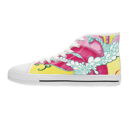 RADIANT HEART | High-Top Sneakers | For Women | HEART FLOW EXPANSION
