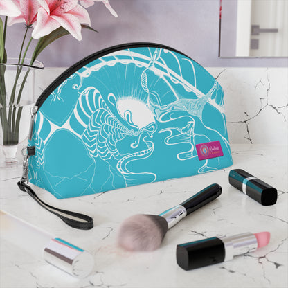 ELEMENTAL VISION | Makeup Bag | Versatile Accessory Radiant Pouch | TEAL BRIGHT