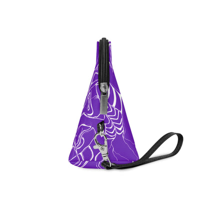 ELEMENTAL VISION | Makeup Bag | Versatile Accessory Radiant Pouch | VIOLET LIGHT HIGHER VISION