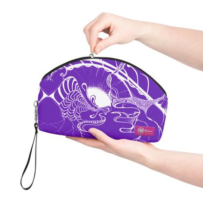 ELEMENTAL VISION | Makeup Bag | Versatile Accessory Radiant Pouch | VIOLET LIGHT HIGHER VISION