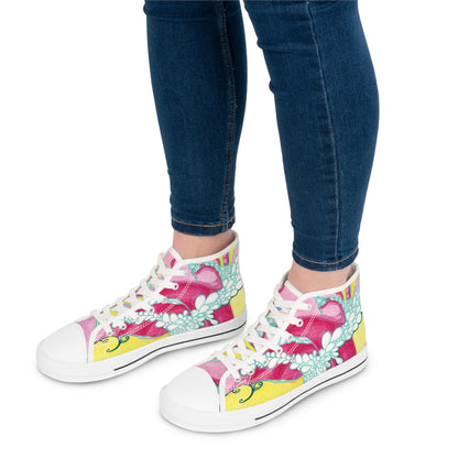 RADIANT HEART | High-Top Sneakers | For Women | HEART FLOW EXPANSION