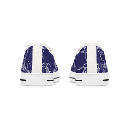 ELEMENTAL VISION Midnight Blue ~ Low-Top Sneakers for Women