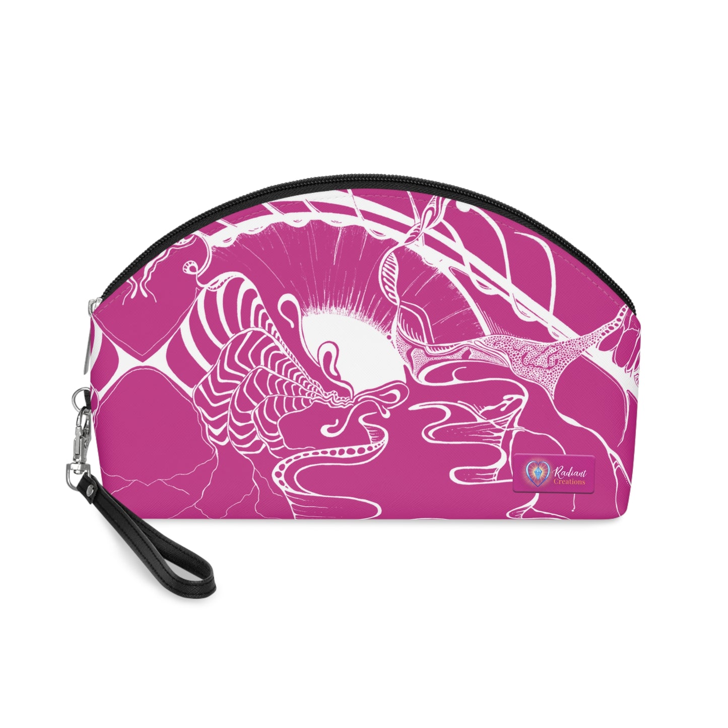 ELEMENTAL VISION | Makeup Bag | Versatile Accessory Radiant Pouch | PINK SINCERE