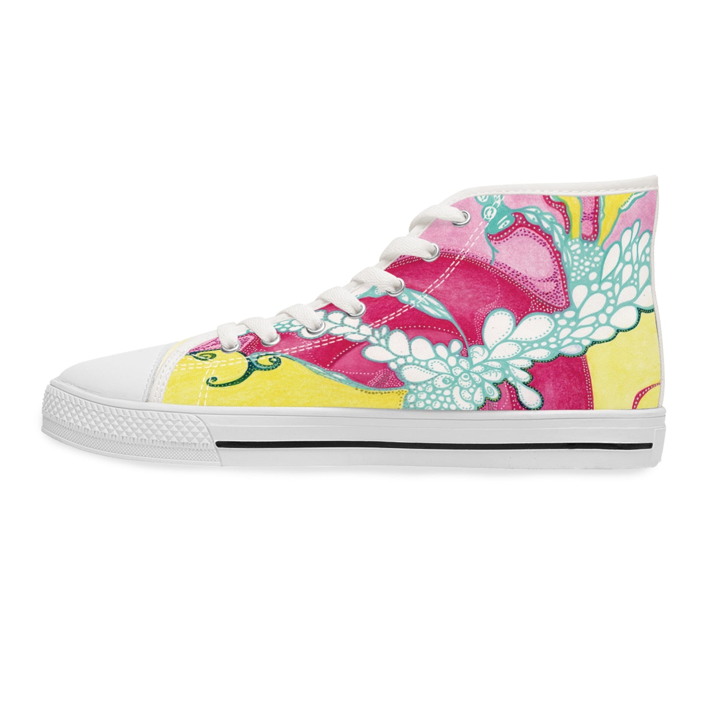 RADIANT HEART | High-Top Sneakers | For Women | HEART FLOW EXPANSION