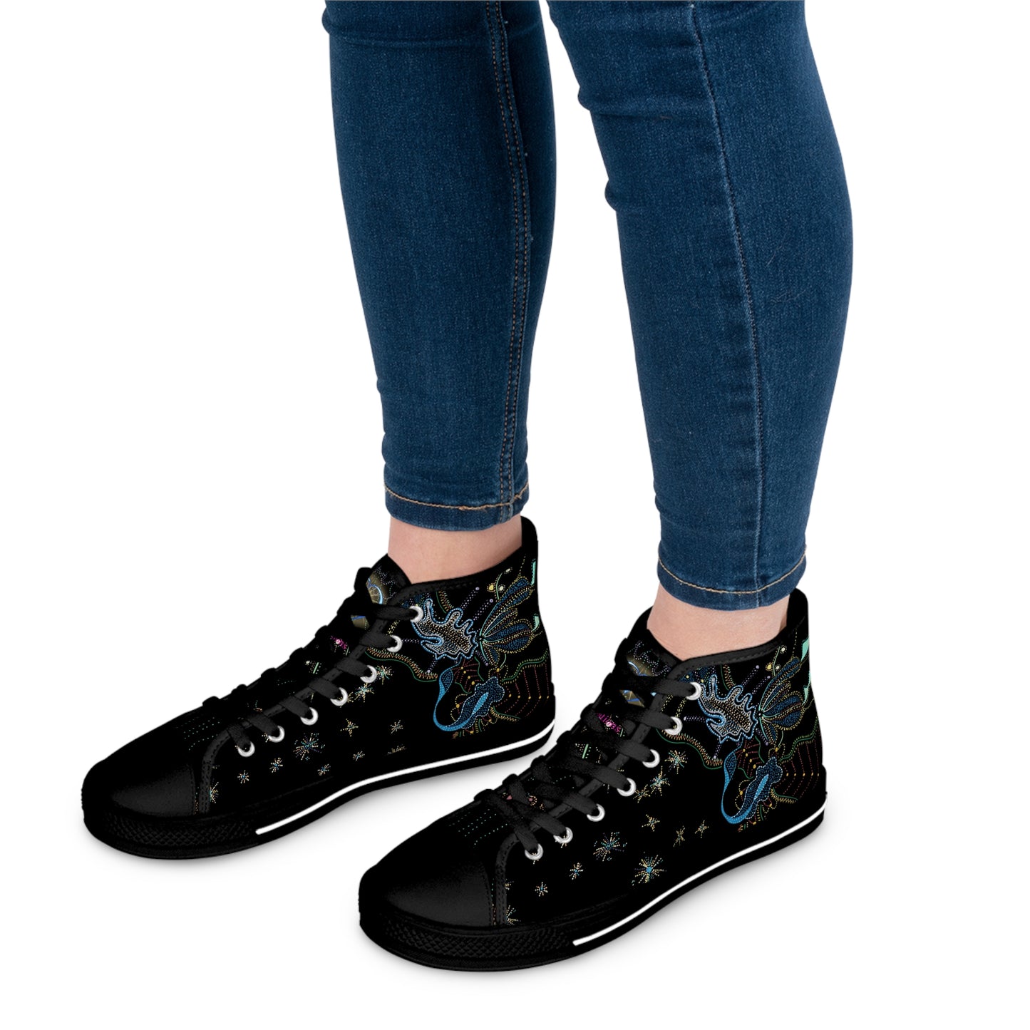 LIGHTS UP High-Top Sneakers for Women.