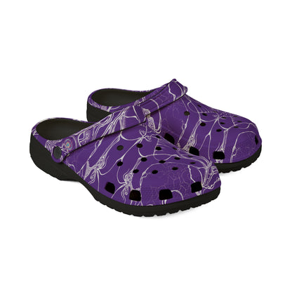 ELEMENTAL VISION | Unisex Rubber Clogs | For Adults | VIOLET LIGHT HIGHER VISION