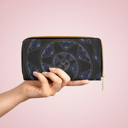 DREAMTIME SPIRAL | Zipper Wallet | INFINITE POSSIBILITIES