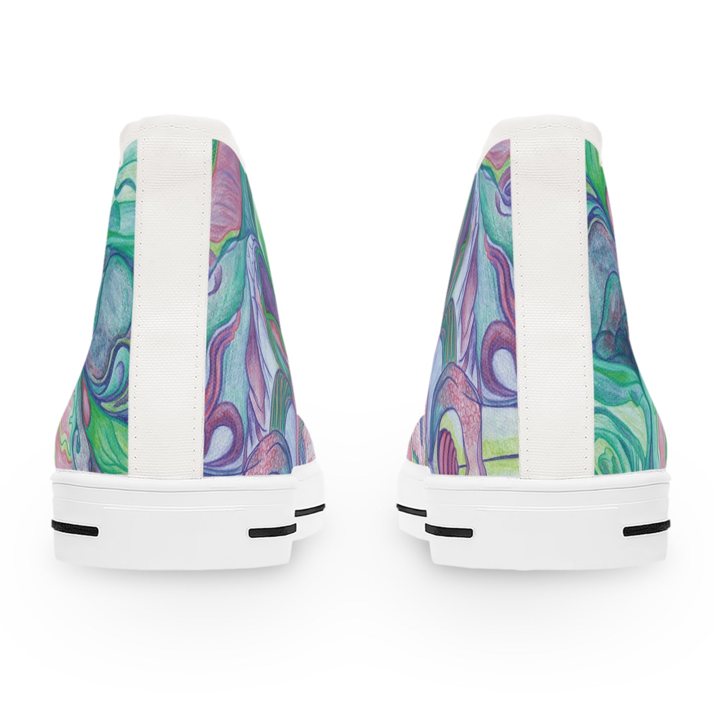 ELEMENTAL GARDEN High-Top Sneakers for Women.