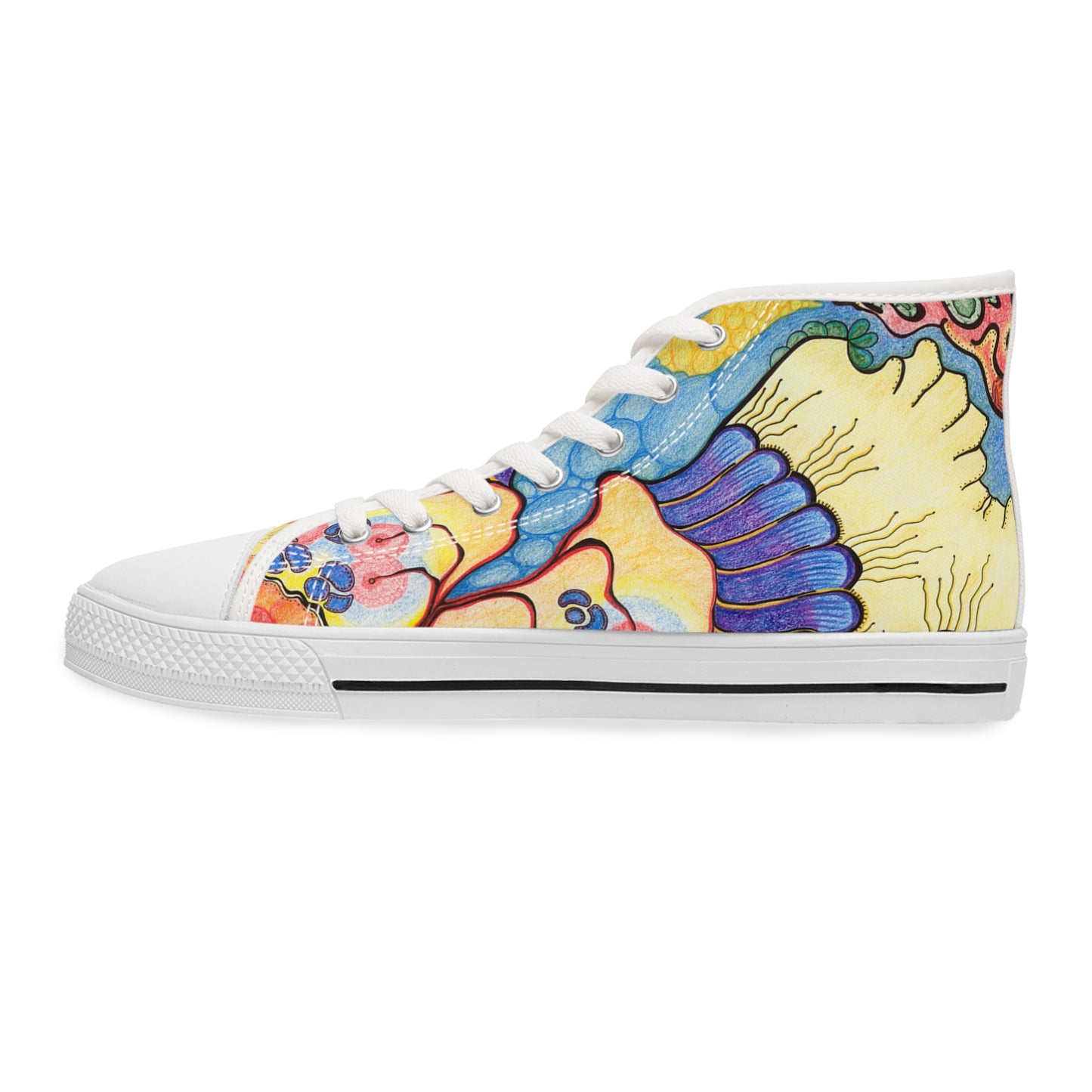 FERTILITY WINGS High-Top Sneakers for Women