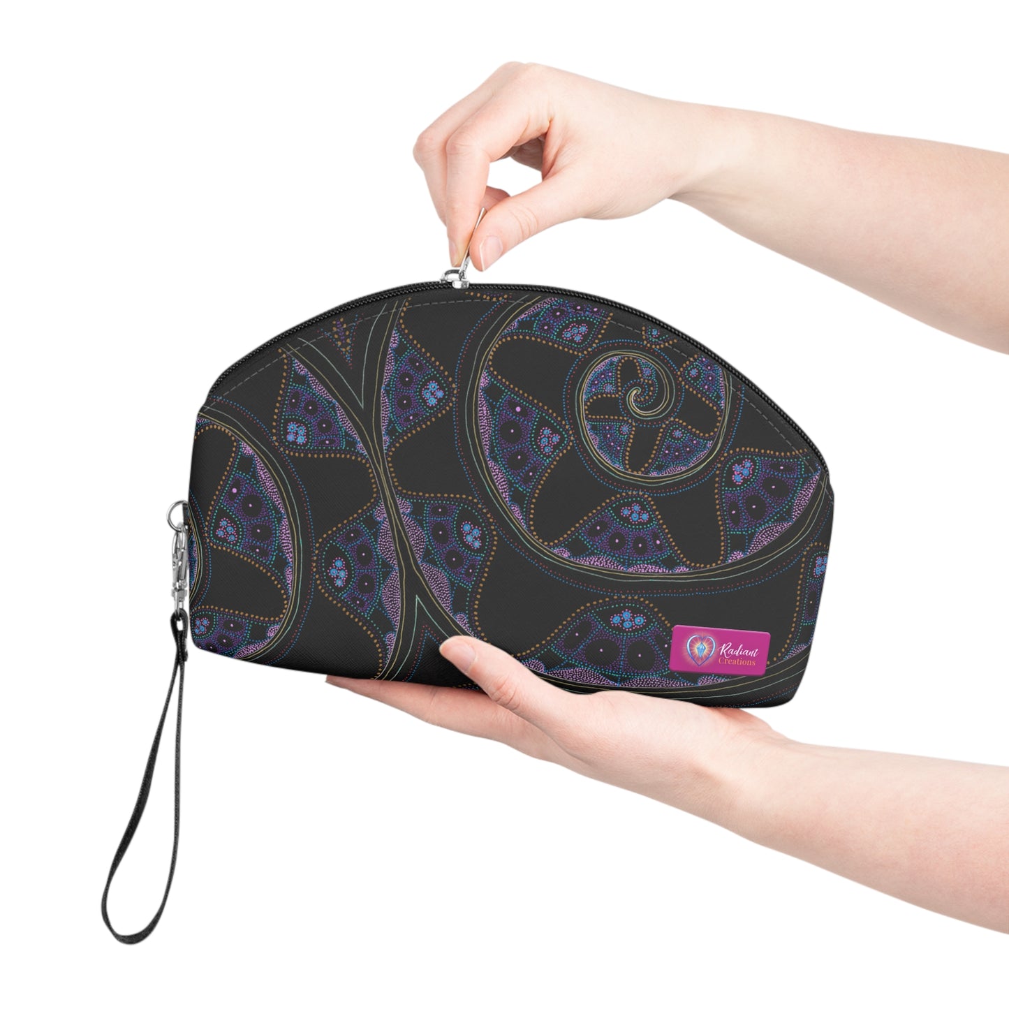 DREAMTIME SPIRAL | Makeup Bag | Versatile Accessory Radiant Pouch | INFINITE POSSIBILITIES