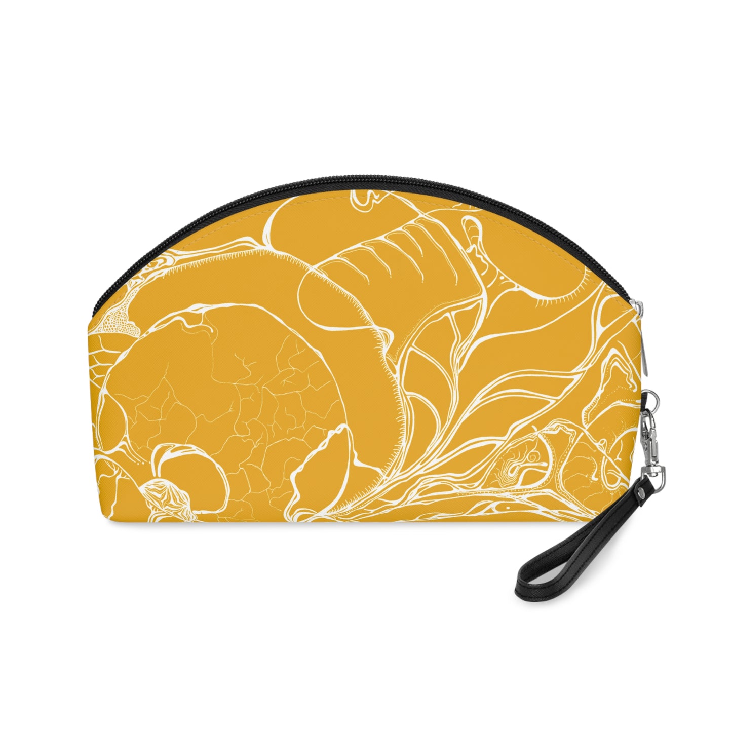 ELEMENTAL VISION | Makeup Bag | Versatile Accessory Radiant Pouch | MUSTARD YELLOW BRILLIANCE