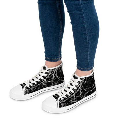 ELEMENTAL VISION Black ~ High-Top Sneakers for Women