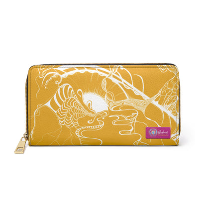 Elemental Vision | Zipper Wallet | Mustard Yellow Brilliance