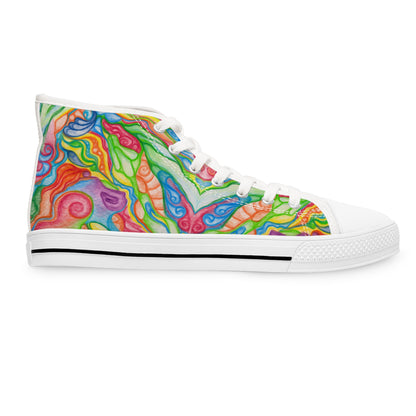 CELEBRATION | High-Top Sneakers | For Women | BUBBLING LIGHT