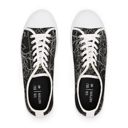 ELEMENTAL VISION Black ~ Low-Top Sneakers for Women