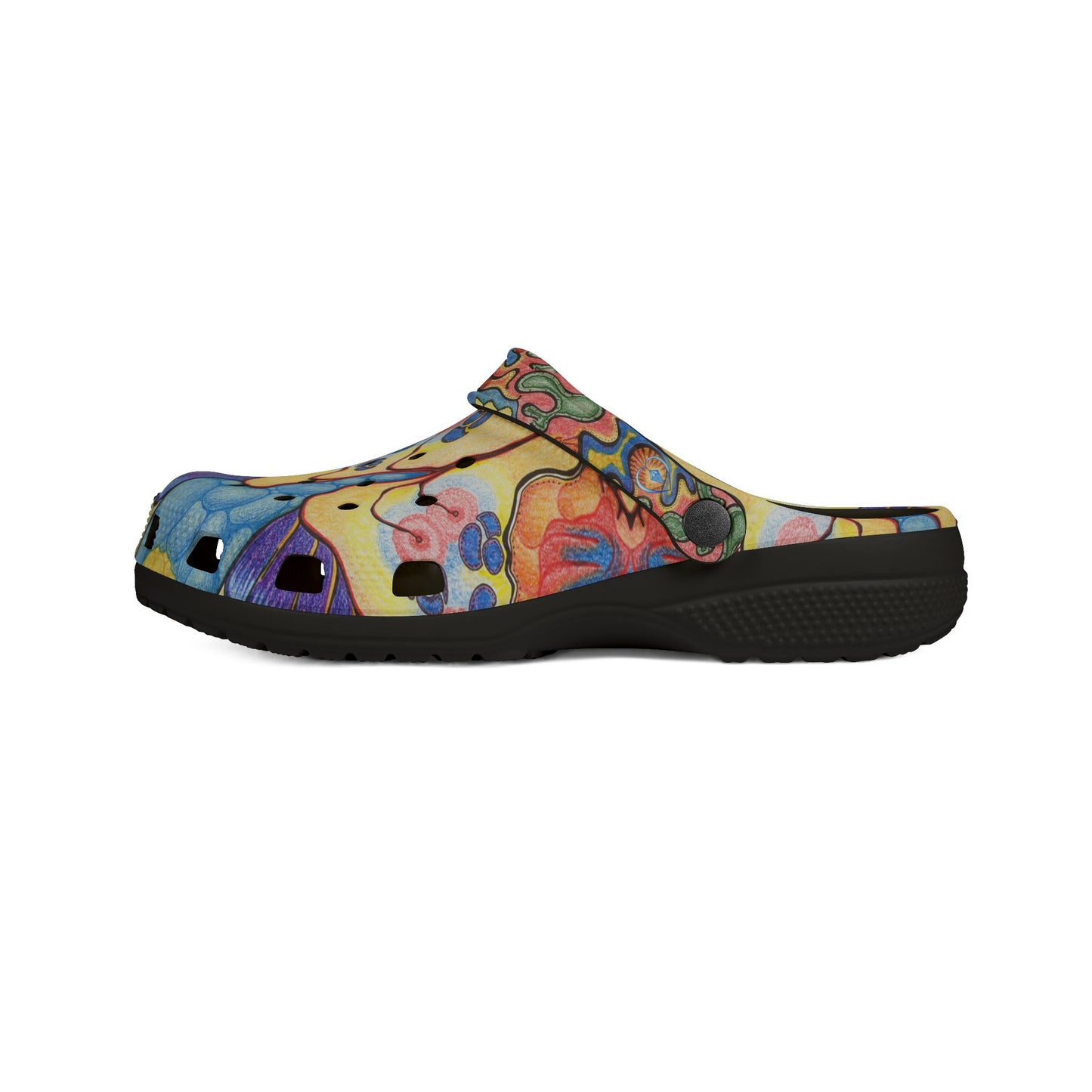 FERTILITY WINGS | Unisex Rubber Clogs | For Adults | CREATIVE ABUNDANCE & PROSPERITY