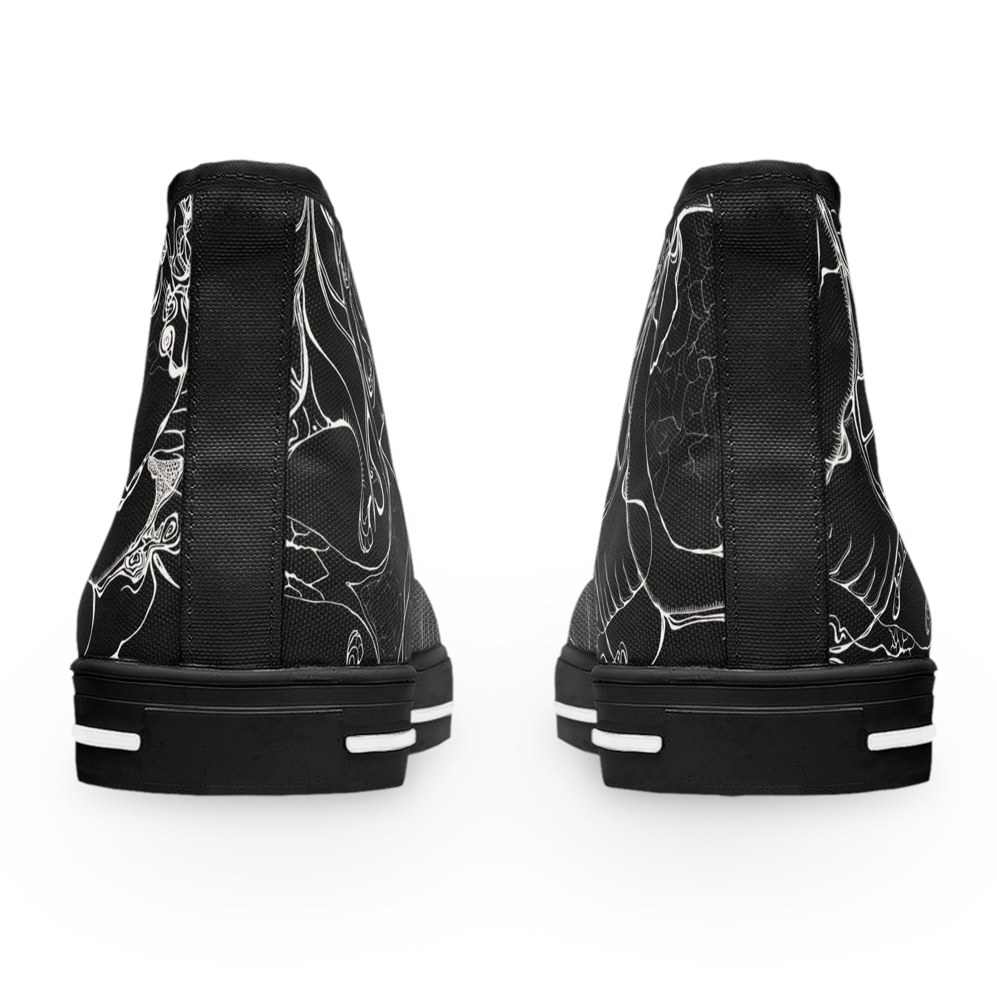 ELEMENTAL VISION Black ~ High-Top Sneakers for Women