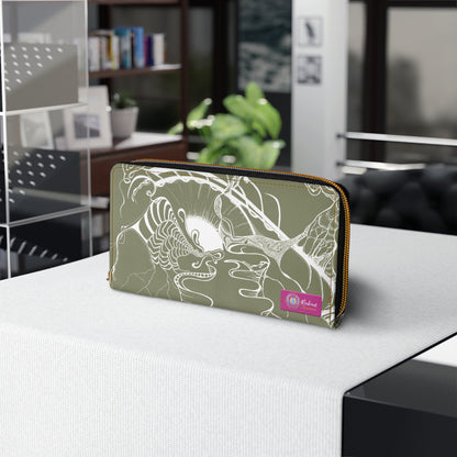 ELEMENTAL VISION | Zipper Wallet | KHAKI BRAVE