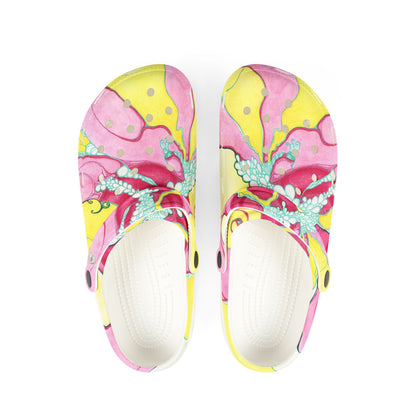 RADIANT HEART | Unisex Rubber Clogs | For Adults | HEART FLOW EXPANSION