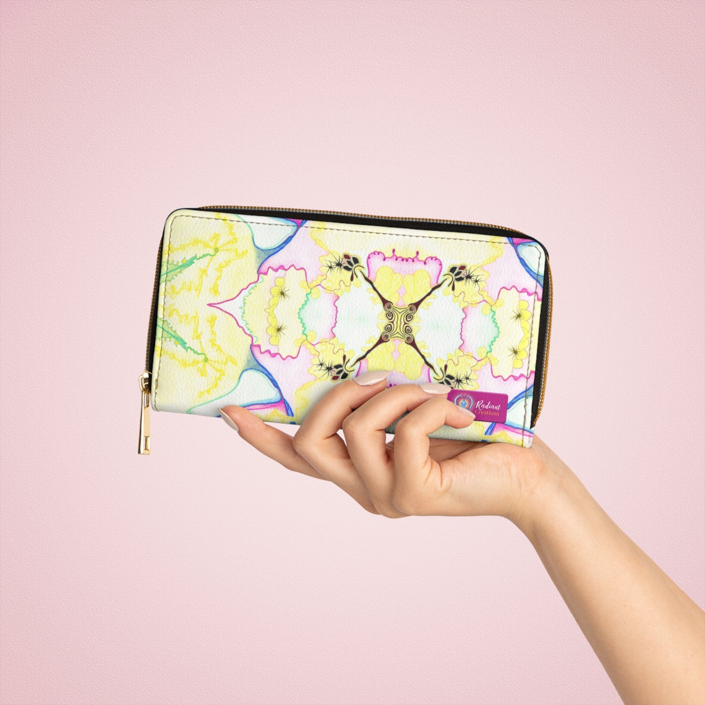 MUSICAL LIGHT | Zipper Wallet | Radiant Pouch | SONG OF THE UNIVERSE