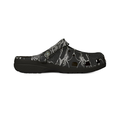 ELEMENTAL VISION | Unisex Rubber Clogs | For Adults | BLACK CLARITY