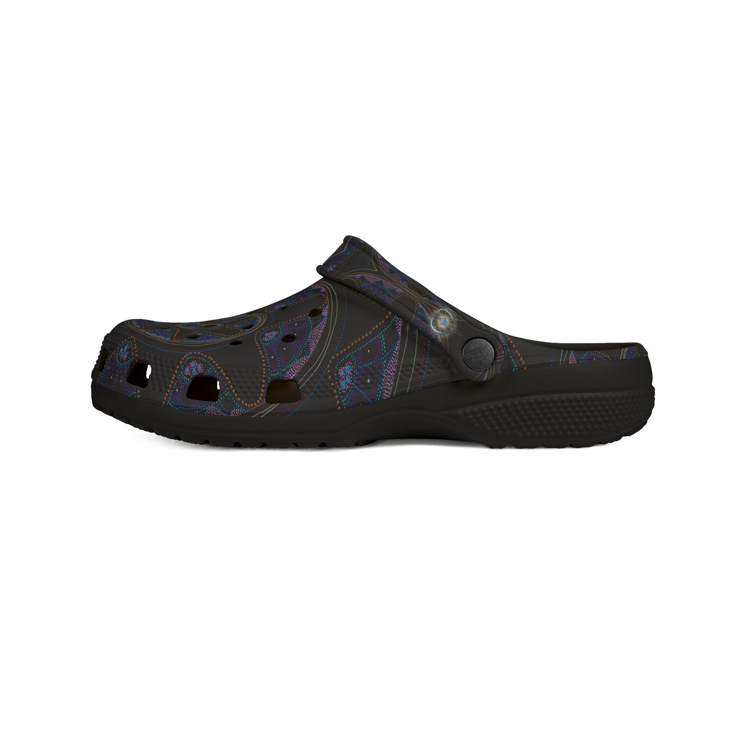 DREAMTIME SPIRAL | Unisex Rubber Clogs | For Adults | INFINITE POSSIBILITES