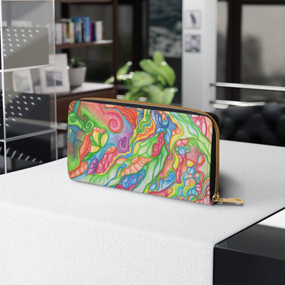 CELEBRATION | Zipper Wallet | BUBBLING LIGHT