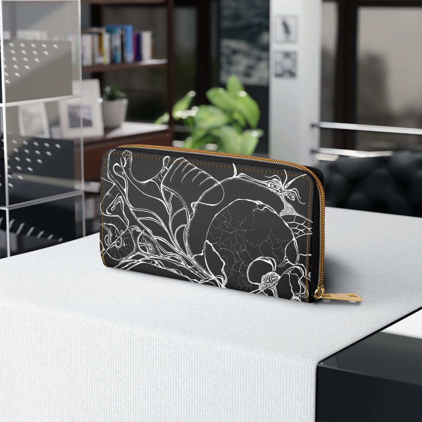 Elemental Vision | Zipper Wallet | Black Clarity