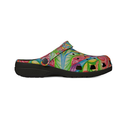 CELEBRATION | Unisex Rubber Clogs | For Adults | BUBBLING LIGHT