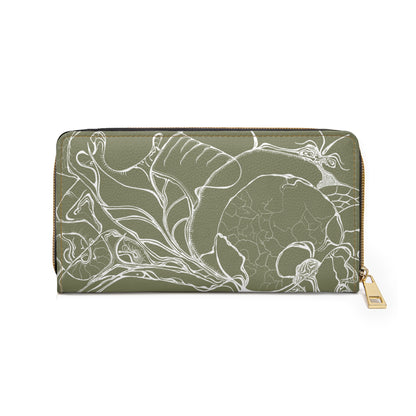 ELEMENTAL VISION | Zipper Wallet | KHAKI BRAVE