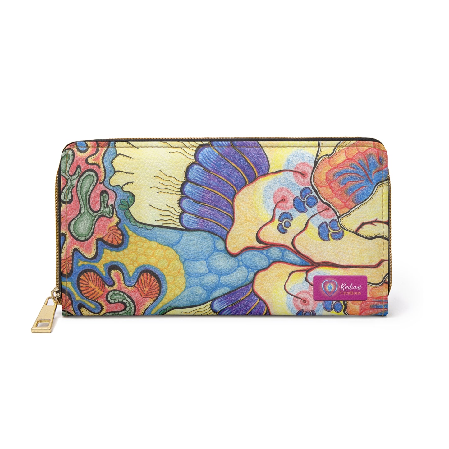 FERTILITY WINGS | Zipper Wallet | CREATIVE ABUNDANCE & PROSPERITY