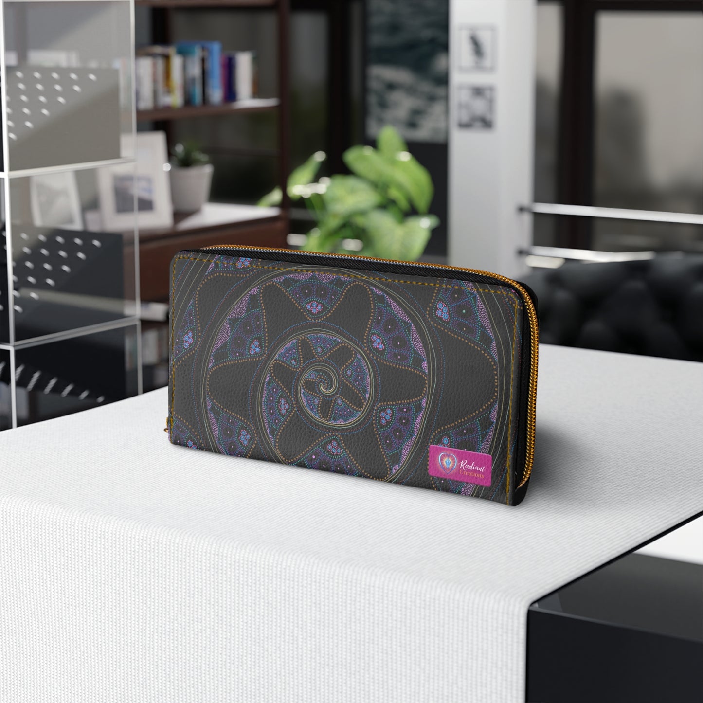 DREAMTIME SPIRAL | Zipper Wallet | INFINITE POSSIBILITIES