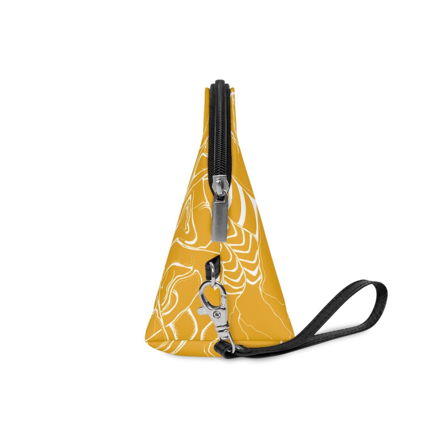 ELEMENTAL VISION | Makeup Bag | Versatile Accessory Radiant Pouch | MUSTARD YELLOW BRILLIANCE