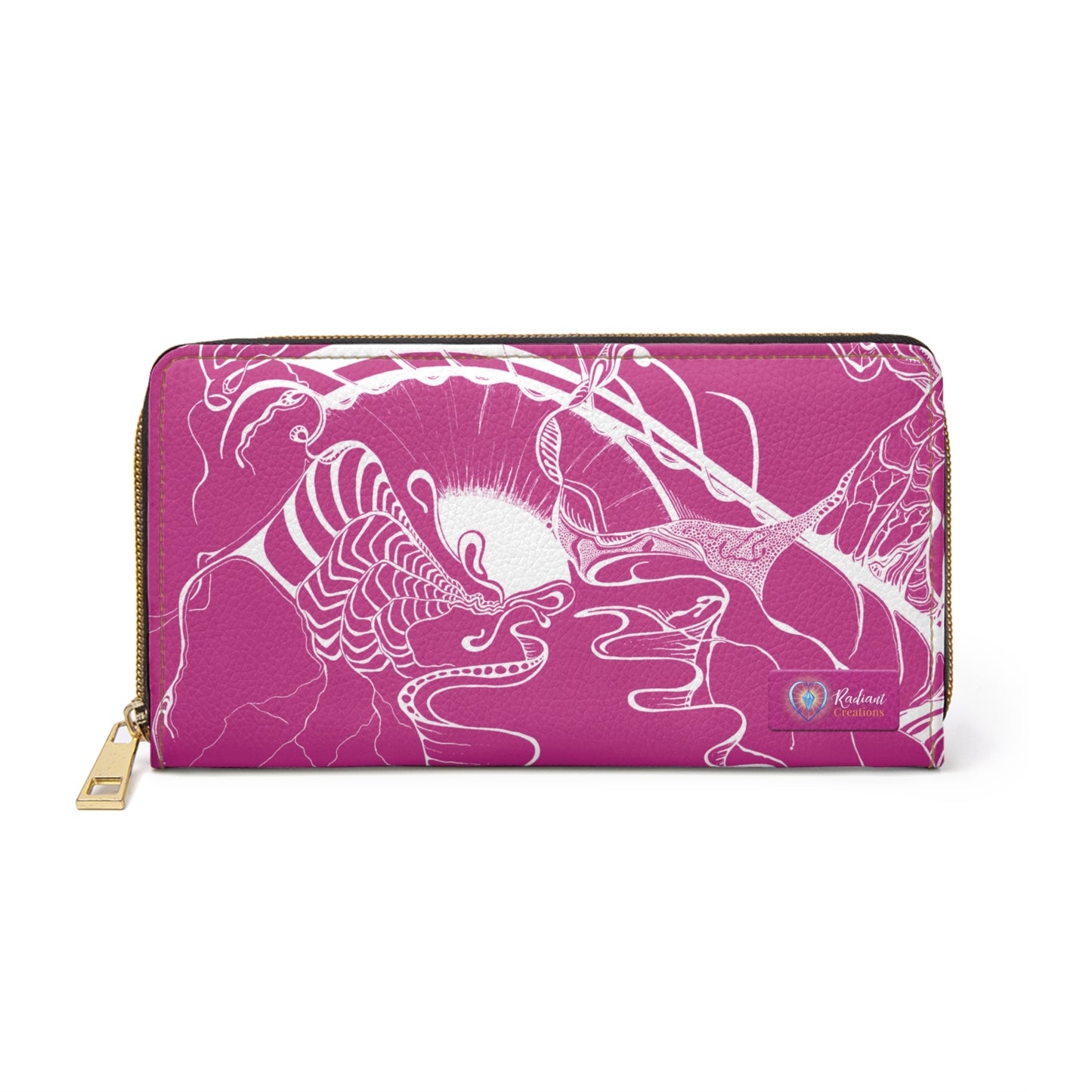 ELEMENTAL VISION | Zipper Wallet | PINK SINCERE