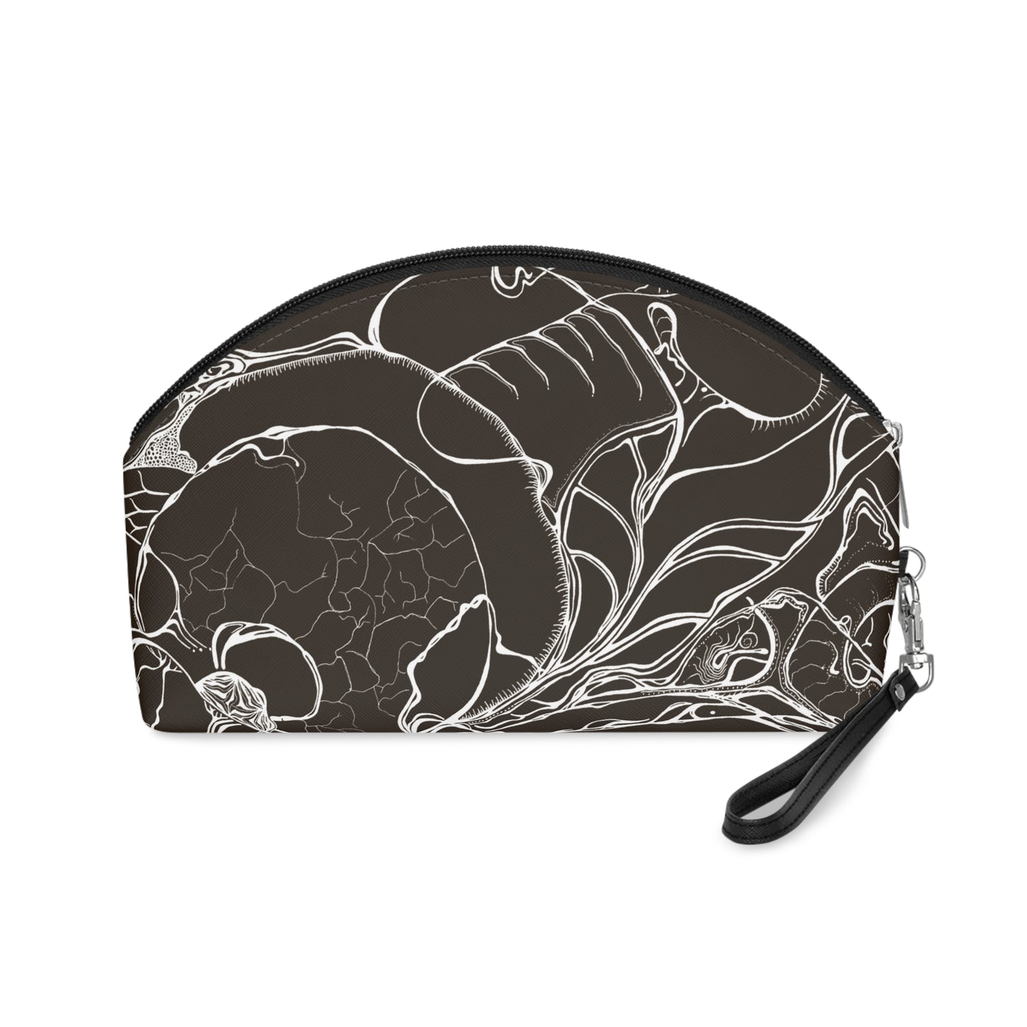 ELEMENTAL VISION | Makeup Bag | Versatile Accessory Radiant Pouch | DARK CHOC BROWN COMFORT