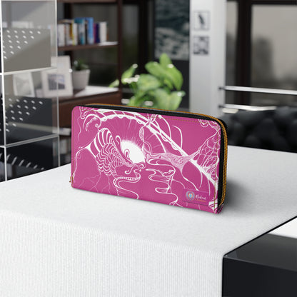 ELEMENTAL VISION | Zipper Wallet | PINK SINCERE