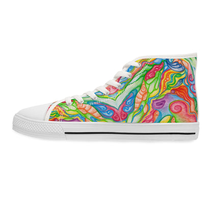 CELEBRATION | High-Top Sneakers | For Women | BUBBLING LIGHT
