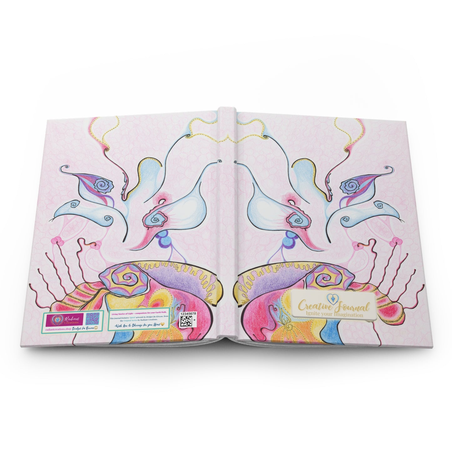 Spirit ~ Creative Journal | A5 Hardcover Lined Notebook | Original Series