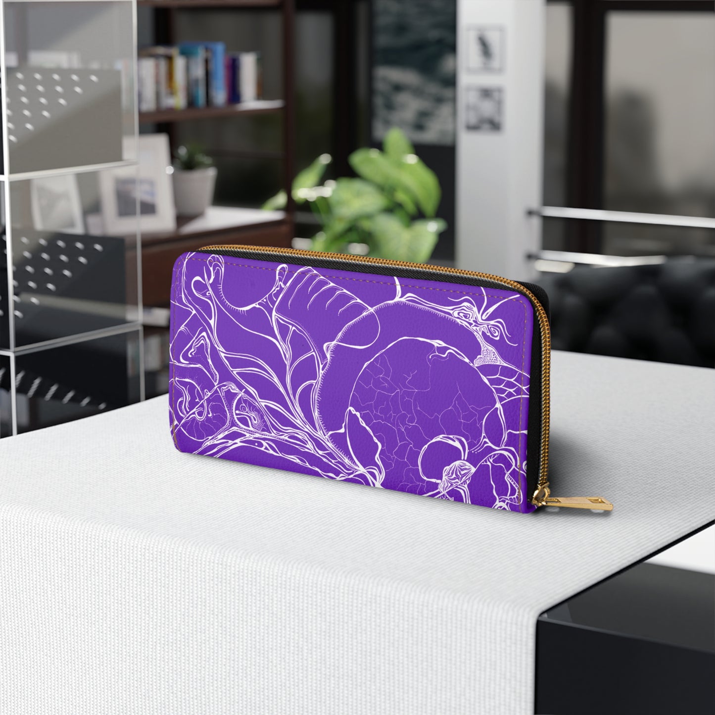 Elemental Vision | Zipper Wallet | Violet Light Higher Vision