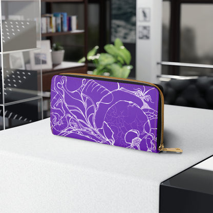 Elemental Vision | Zipper Wallet | Violet Light Higher Vision