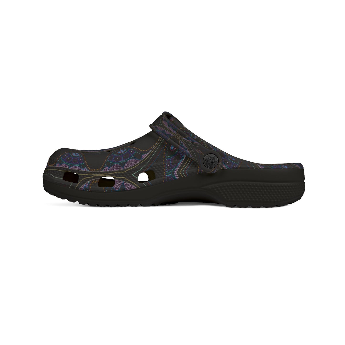 DREAMTIME SPIRAL | Unisex Rubber Clogs | For Adults | INFINITE POSSIBILITES