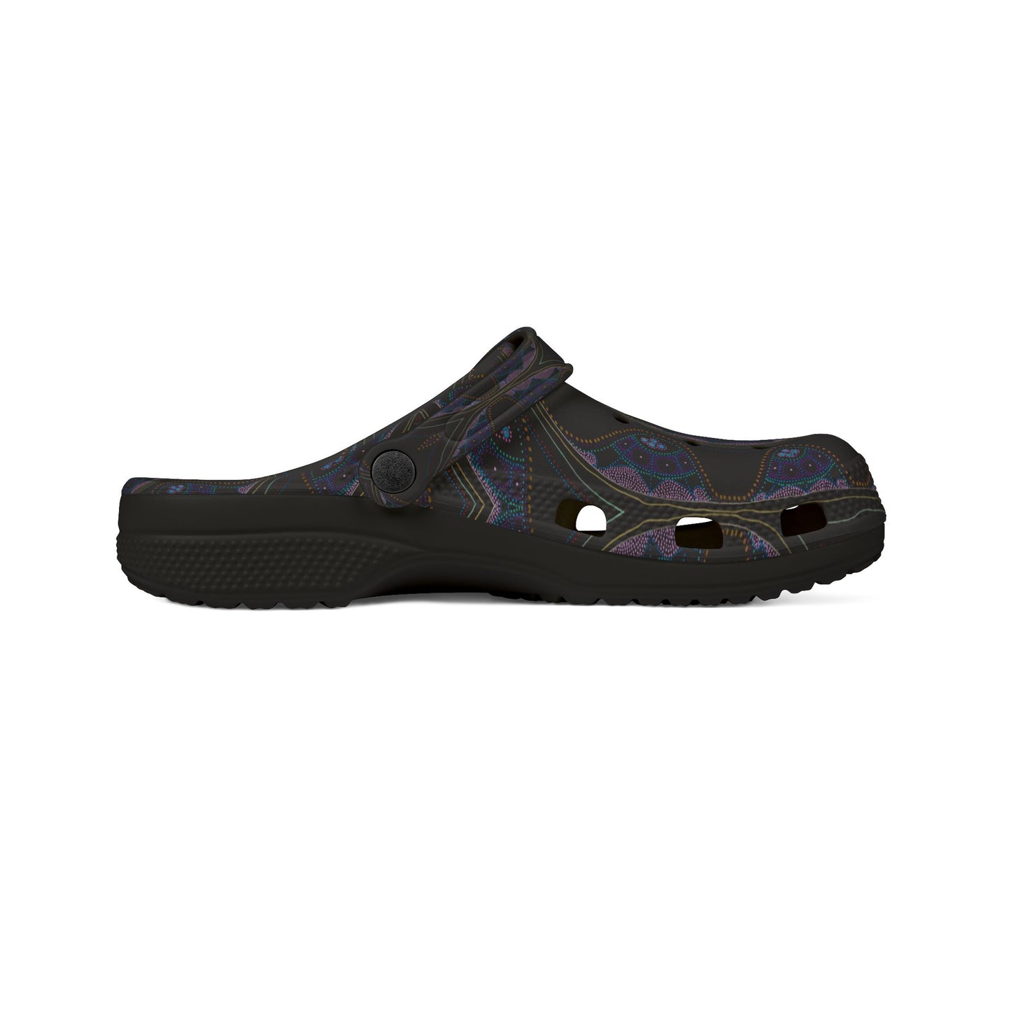 DREAMTIME SPIRAL | Unisex Rubber Clogs | For Adults | INFINITE POSSIBILITES