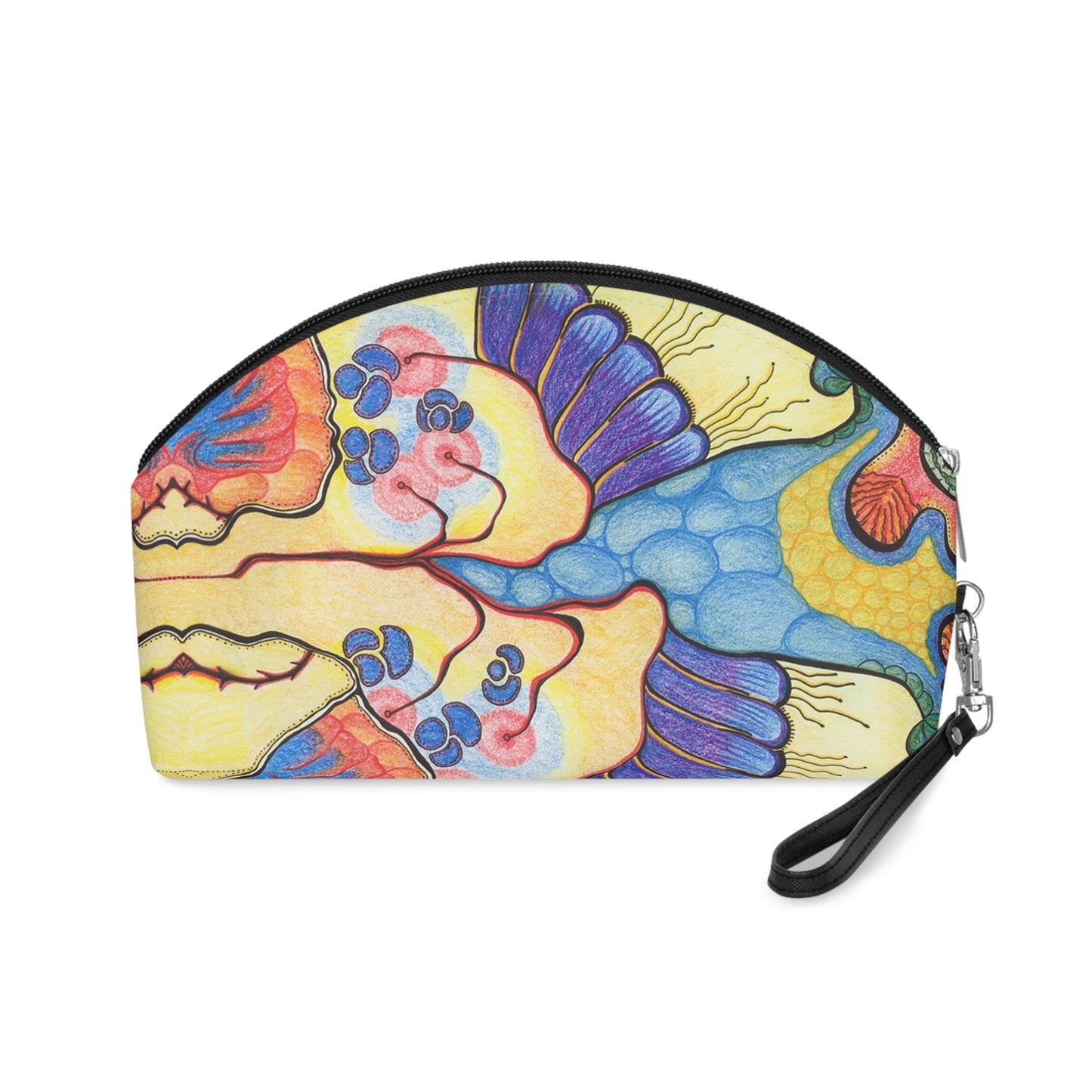 FERTILITY WINGS | Makeup Bag | Versatile Accessory Radiant Pouch | CREATIVE ABUNDANCE & PROSPERITY