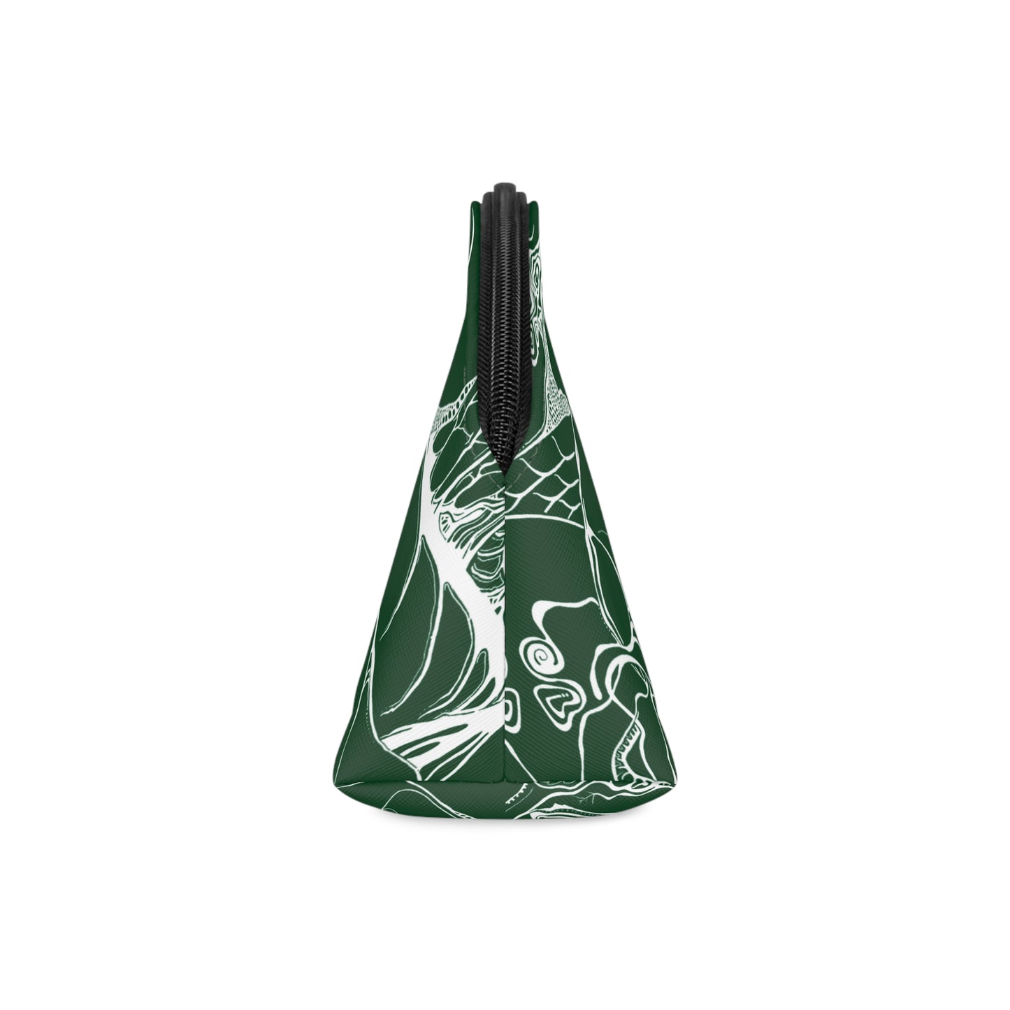ELEMENTAL VISION | Makeup Bag | Versatile Accessory Radiant Pouch | FOREST GREEN PLENTY