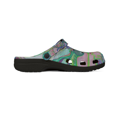 ELEMENTAL GARDEN | Unisex Rubber Clogs | For Adults | NATURE BLOSSOMS