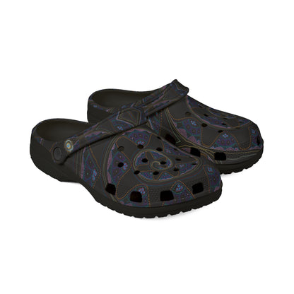 DREAMTIME SPIRAL | Unisex Rubber Clogs | For Adults | INFINITE POSSIBILITES