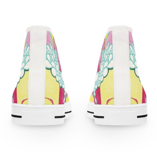 RADIANT HEART | High-Top Sneakers | For Women | HEART FLOW EXPANSION