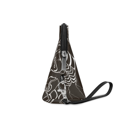 ELEMENTAL VISION | Makeup Bag | Versatile Accessory Radiant Pouch | DARK CHOC BROWN COMFORT