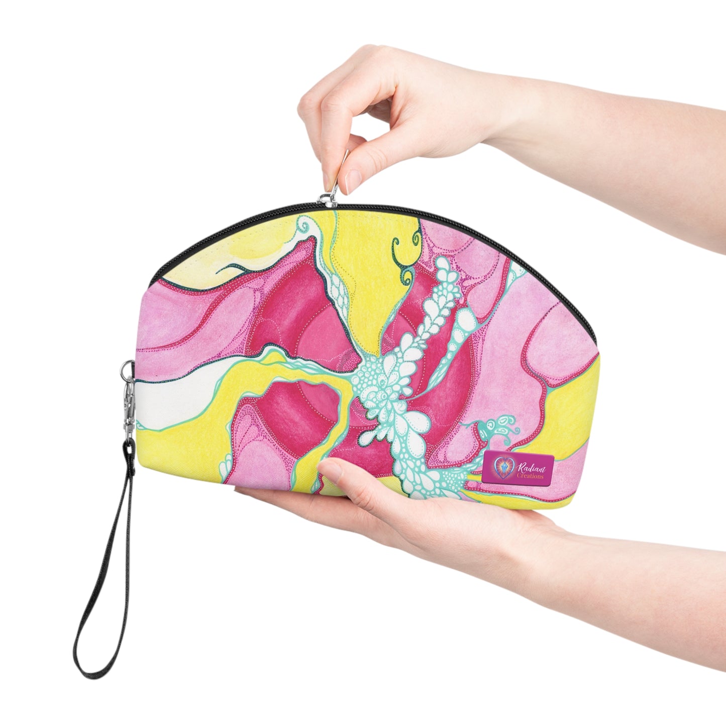 RADIANT HEART | Makeup Bag | Versatile Accessory Radiant Pouch | HEART FLOW EXPANSION