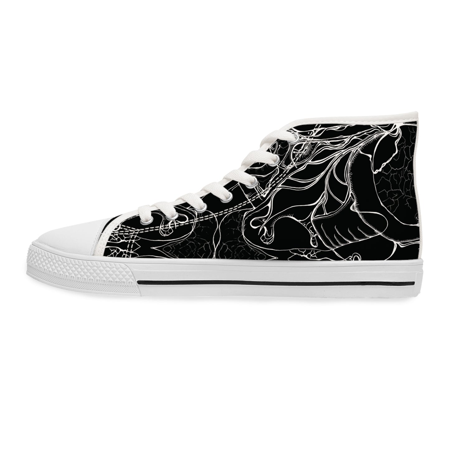 ELEMENTAL VISION Black ~ High-Top Sneakers for Women